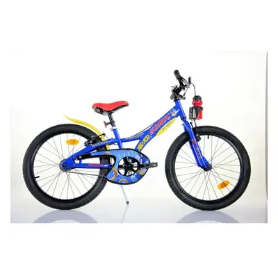 Dino Sonic Kids 20" Wheel Bike - Blue/Yellow