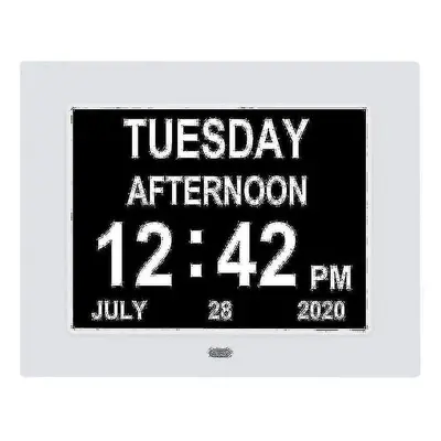 Digital Dementia Clock Clock Day Clock Display Clear Unabbreviated And