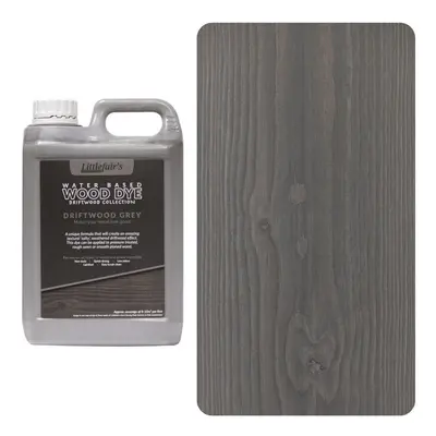 (2.5ltr, Driftwood Grey) Littlefair's Driftwood Wood Stain