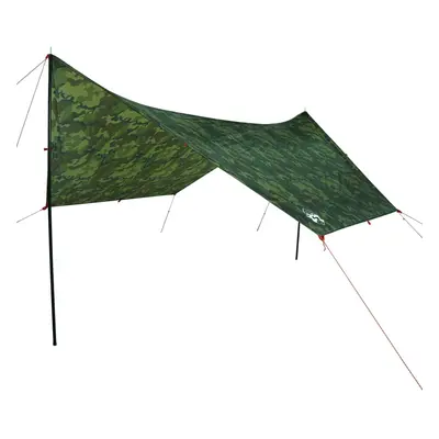 (camouflage) vidaXL Camping Tarp Tarpaulin Shelter Outdoor Sunshade Tent Tarp Waterproof