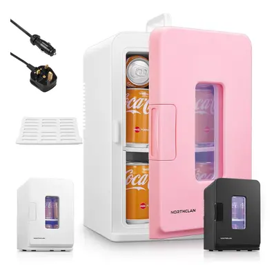 15 Litre/21 Cylinder Portable Cooling Heater, Skincare Fridge, Bedroom Mini Fridge, Food, Drinks