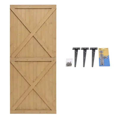 Pine Wooden Garden Gate Side Opening Gate with Gate Latch W cm