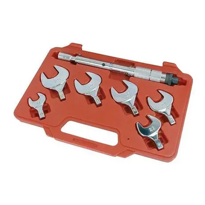 7Pc Spanner Head Set With Torque Quality Tool 17-29mm Sizes Garage Kit (CT1219)