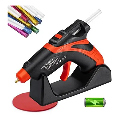 Hot Glue Gun, Micetyaler Cordless Glue Gun for Crafting with 30PCS Glue Sticks (7mmx150mm), USB 