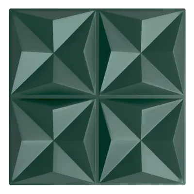 (origami green, pcs) vidaXL 3D Wall Panels Self-adhesive Wall Panel Decor Wallpaper Wall Coverin