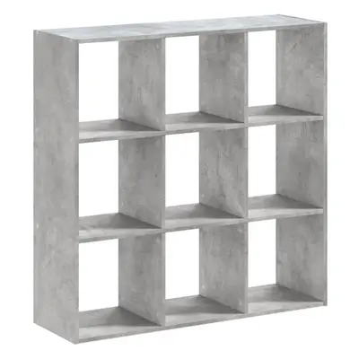 (concrete grey, x x cm) vidaXL Bookcase Bookshelf Book Rack Storage Cabinet Engineered Wood