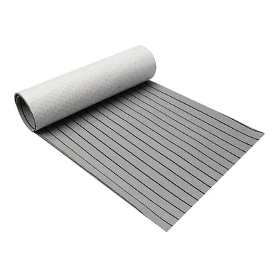 240cm x 45cm x 6mm Grey EVA Foam Teak Sheet Boat Yacht Synthetic Teak Decking With Glue