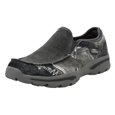 Skechers Mens creston Moseco casual Life Style Slip On Loafer grey