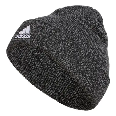 adidas Men's Team Issue Fold Beanie Black Onix Grey Marl F22 One Siz