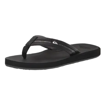 Quiksilver Men's Carver Squish Flip Flop Sandal Black