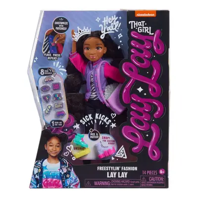 That Girl Lay Lay Freestylin 11-inch Fashion Doll with Outfits and Accessories, Black Hair, Kids