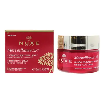 Nuxe Merveillance Lift Wrinkle Correction Friming Velvet Cream 50ml For Normal To Dry Skin Types