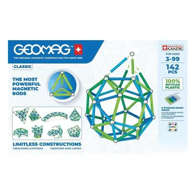 Geomagworld USA GMW274 Geomag Green Line Colors - Piece