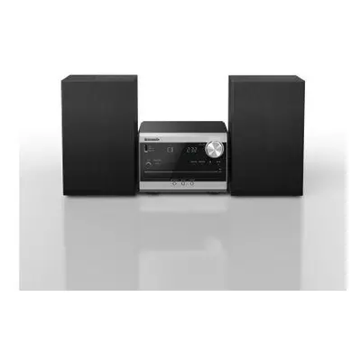 Panasonic SC-PM272EB-S Bluetooth CD Micro HiFi System - Silver