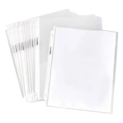 Amazon Basics Sheet Protector Heavy Duty Pack Clear