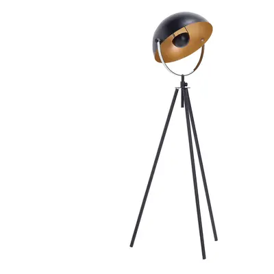 Floor Lamp THAMES Metal Black