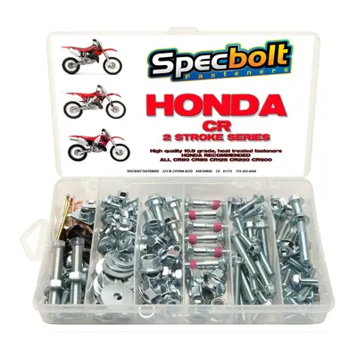 150pc Specbolt Fasteners Brand Bolt Kit fits: Honda CR Two Stroke Bolt