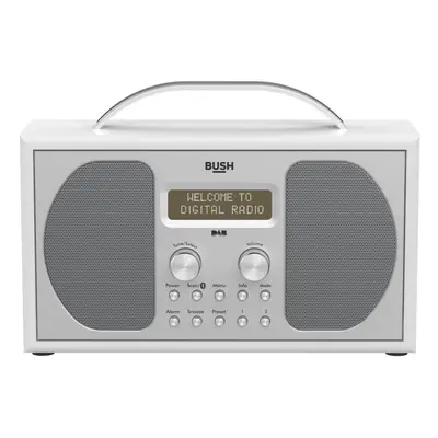 Bush Stereo Bluetooth DAB Radio - Piano Gloss White