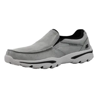 Skechers Mens Relaxed Fit-creston-Moseco Loafer greyBlack