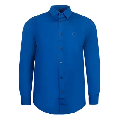 Diesel Long Sleeve Bright Blue Shirt