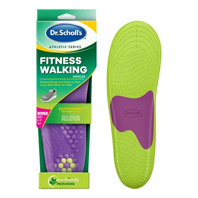 Dr. Scholl's Athletic Series Fitness Walking Insoles Womens Size