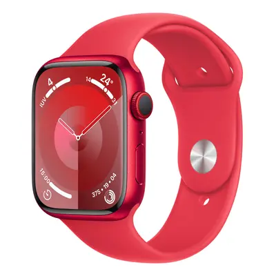 APPLE WATCH SERIES MRYG3QL/A 45MM (PRODUCT) RED ALUMINIUM CASE WITH (PRODUCT) RED SPORT BAND