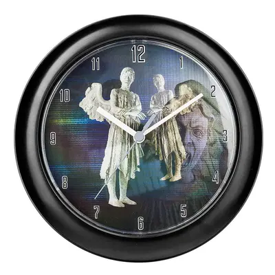 Doctor Who Weeping Angel Lenticular Wall Clock