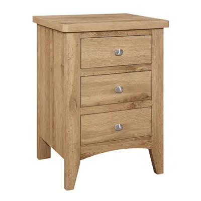 Bedside Drawer Cabinet Oak Birlea Hampstead Bedroom Nightstand Side Table