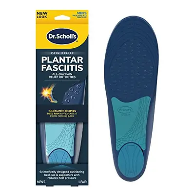 Dr. Scholl?s Plantar Fasciitis Pain Relief Orthotics for Men's Trim to Fit: