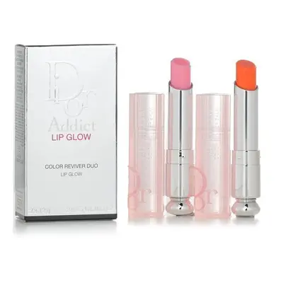 Christian Dior Addict Lip Glow Duo Set 2pcs