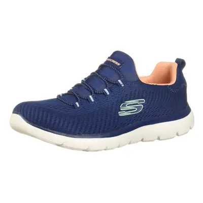 Skechers Womens Summits-as Sneaker Trainers Walking Shoes Navy Medi