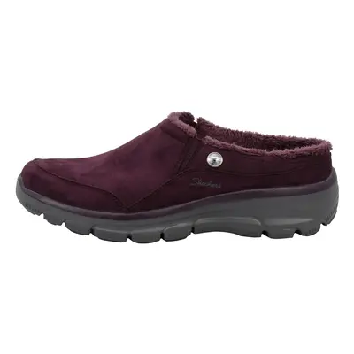 Skechers Womens Easy going - Latte Mule Wine W US