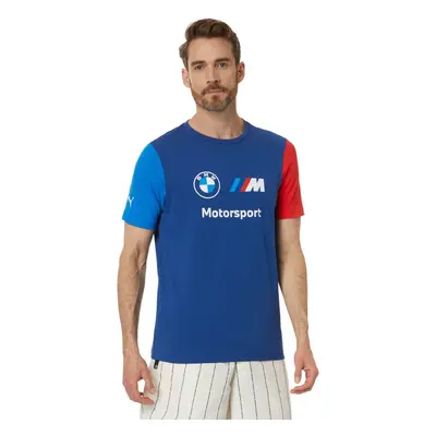 PUMA Men's BMW Motorsport Essentials Logo Tee Pro Blue-M Color XX