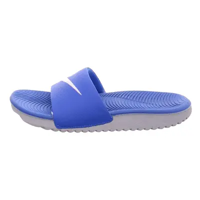 Nike Unisex-Child Kawa Slide (GS/PS) Sandal Hyper Cobalt/White 7Y Re