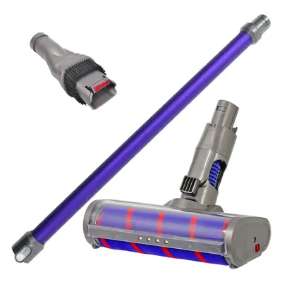 Soft Roller Floor Tool Extension Rod Crevice for DYSON DC58 DC59 DC62 V6 Vacuum Cleaner