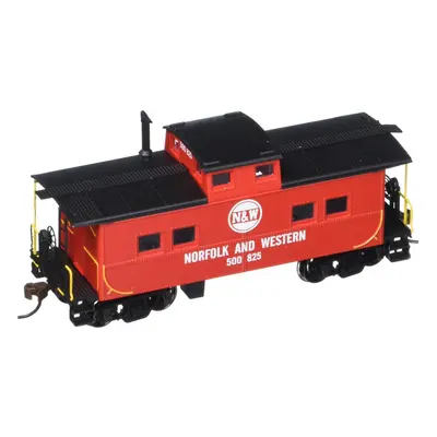 Bachmann Industries Norfolk & Western Red #500825 Northeast Steel Caboose (HO Scale Train)