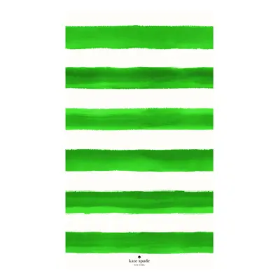 Kate Spade New York Watercolor Beach Towel Green Color 40x70 inch