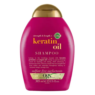 Organix Anti-Breakage Keratin Oil Shampoo Ounce (2 Pack)