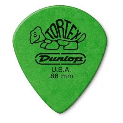 Jim Dunlop Tortex Jazz III .88mm Green Guitar Picks - Pack