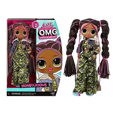 L.O.L. Surprise! OMG House of Surprises Fashion Doll Series - HONEYLICIOUS - Includes Accessorie