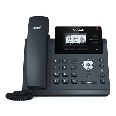 Yealink T40G Wired handset 3lines LCD Black IP phone