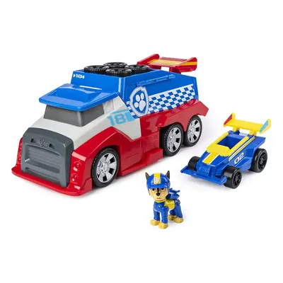 Paw Patrol Ready Race Rescue Mobile Pit Stop Team Vehicle with Sounds