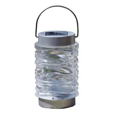 Smart Solar JNS_470832 Wave Stainless Steel Lantern (Solar Powered), Multi-Colour