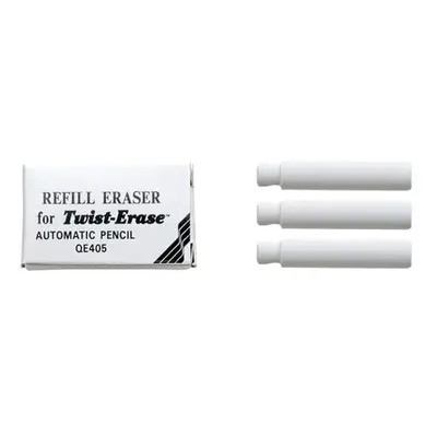 Pentel Refill Erasers For Pentel Twist-Erase Series Pencils - Pack of