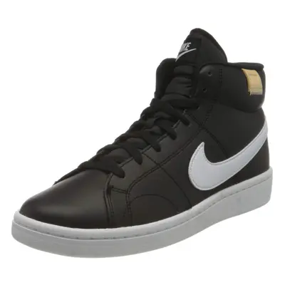 NIKE Men's Court Royale MID Tennis Shoe Black White Onyx