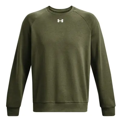 Under Armour Men's Rival Fleece Crew Khaki 390