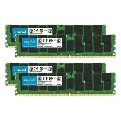 Crucial Bundle with 128GB (4 x 32GB) DDR4 PC4-21300 2666MHz RDIMM (4 x