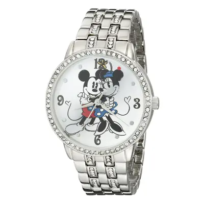 Disney Adult Glitz Analog Quartz CZ Bracelet Watch