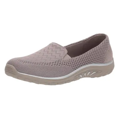 Skechers womens Reggae Fest - Willows Loafer Flat Dark Taupe US