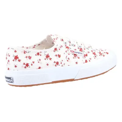 Superga Print Trainer White/Red